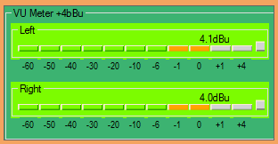 LED VU meter Control